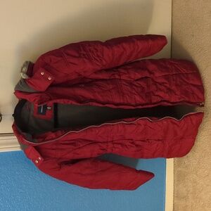 Calvin Klein L girl's coat with hood